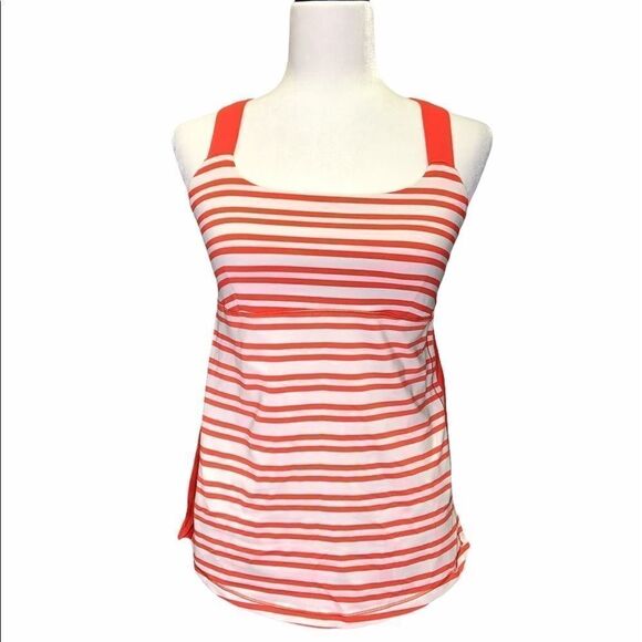 2/$50lululemon Track & Train Tank Twin Stripe Love - Picture 2 of 7